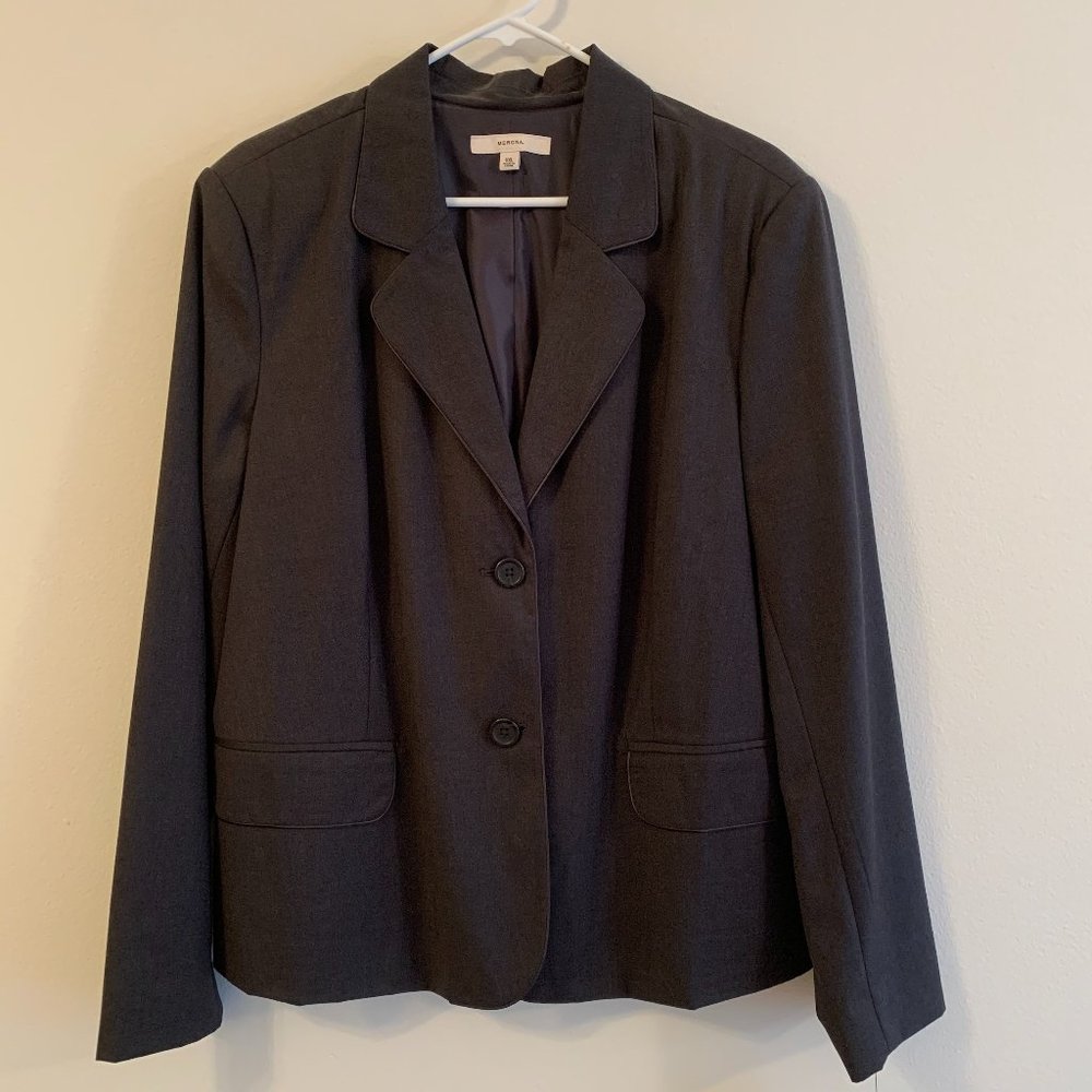 Merona XXL grey blazer